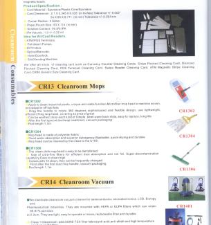 Cleanroom Vacuum/ M&aacute;y h&uacute;t bụi chống tĩnh điện