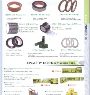 ESD Packing Tape/ Băng keo cảnh b&aacute;o - chống tĩnh điện