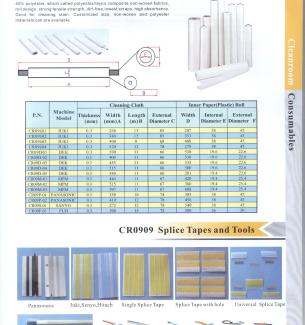 SMT Stencil Roll/ Giấy lau m&aacute;y SMT