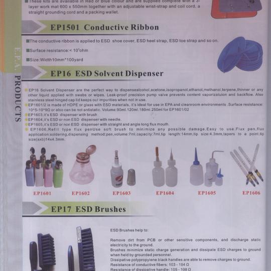 ESD Brushes 2/ B&agrave;n chải chống tĩnh điện